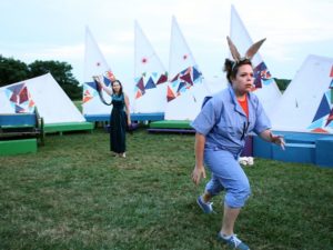 Clodagh Bowyer (Titania) & Maddie Casto