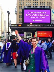 Madison Square Garden--2015 Master's in Irish Studies, with an emphasis on business